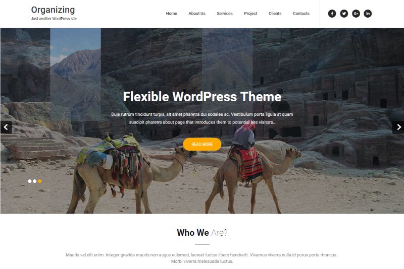Pro One Page WordPress テーマの整理