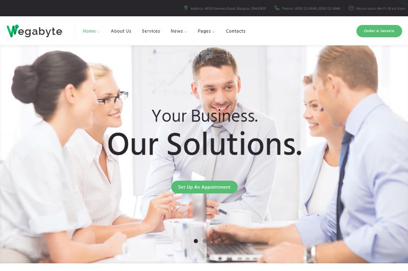WegaByte Consulting WordPress-Theme
