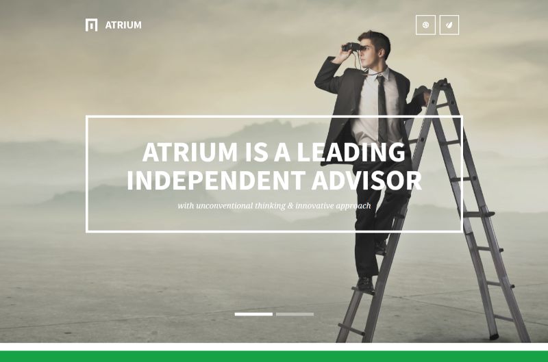Atrium Consulting WordPress-Theme