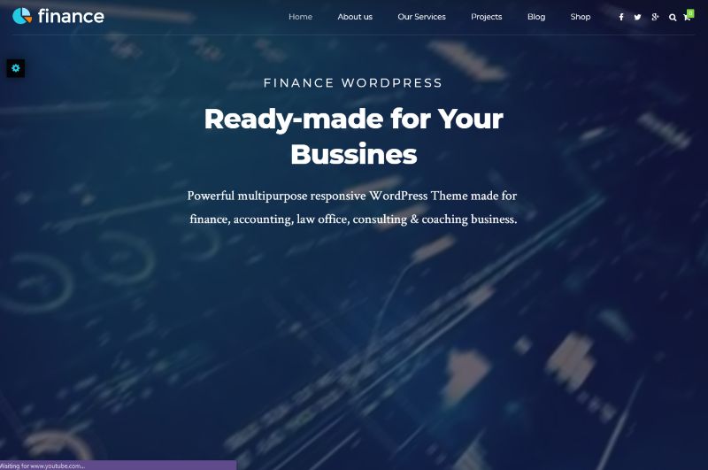 Finanzbuchhaltungsberatung WordPress Theme