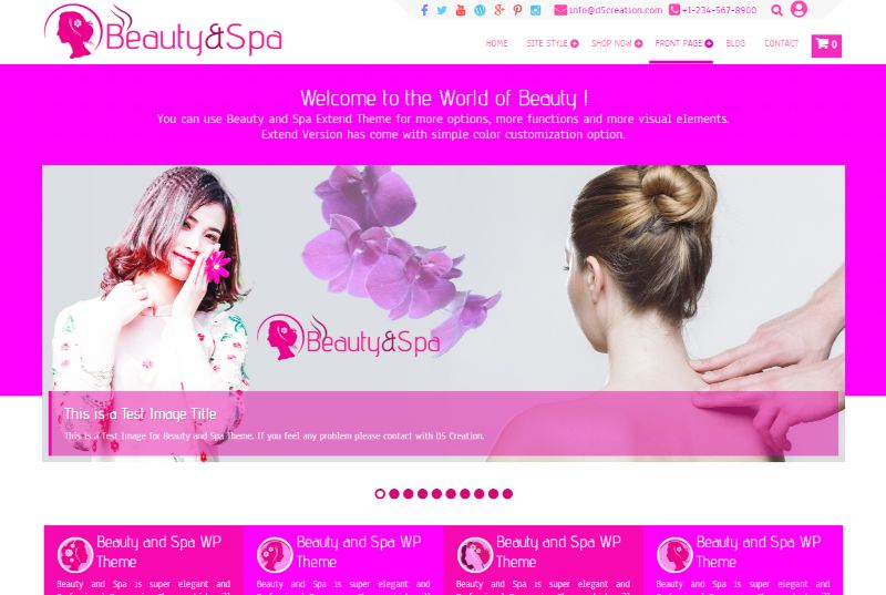 สปาความงามโดย D5Creations