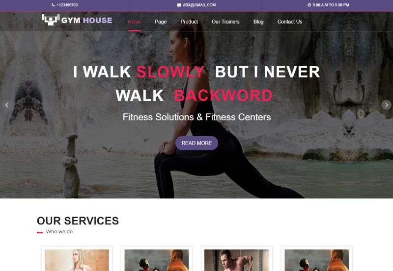 Tema Tema WordPress per il fitness degli occhi