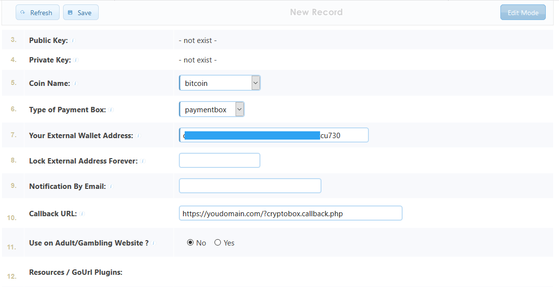 Situs pengaturan gourl