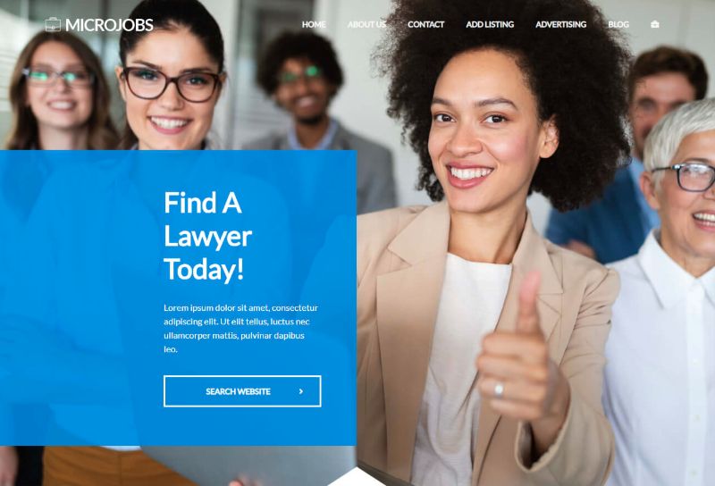 MicroJobs WordPress iş temaları