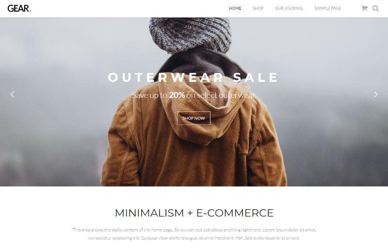 Plugin WordPress Gear eCommerce