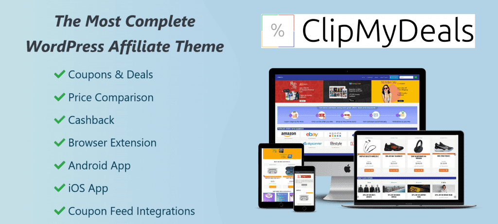 ClipMyDeals WordPress クーポンテーマ