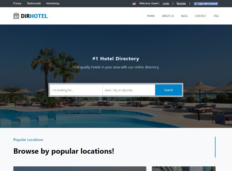 ディレクトリのテーマ by PremiumPress