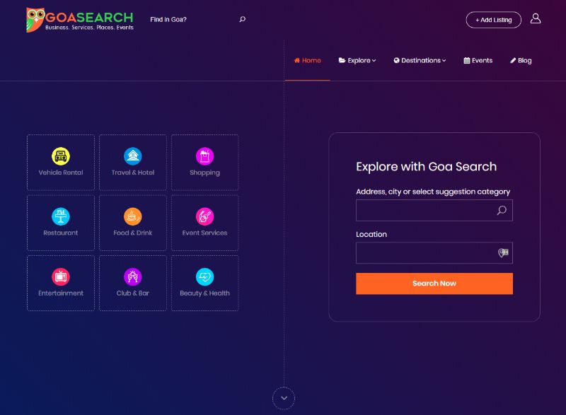 LlistGo ディレクトリ WordPress テーマ