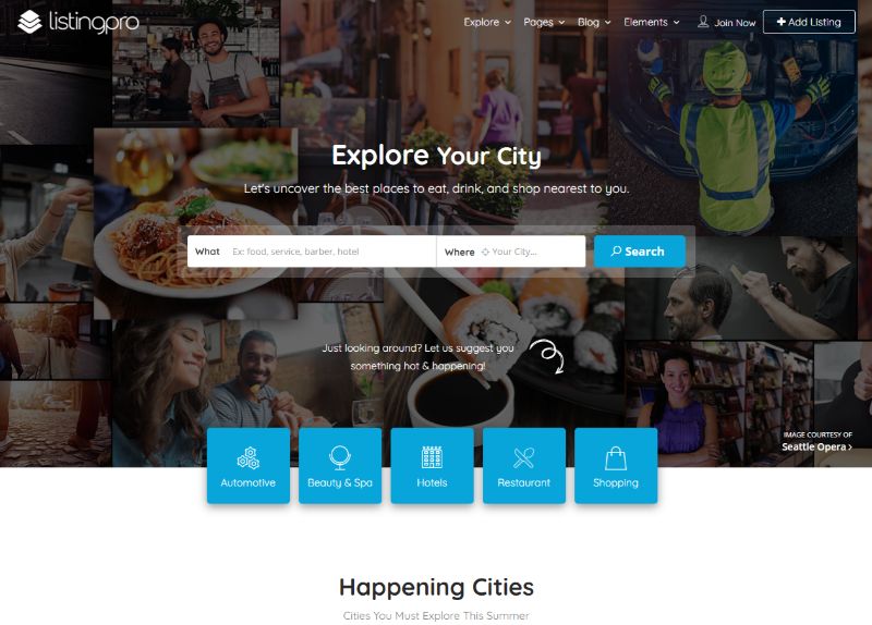ListingPro ディレクトリ WordPress テーマ