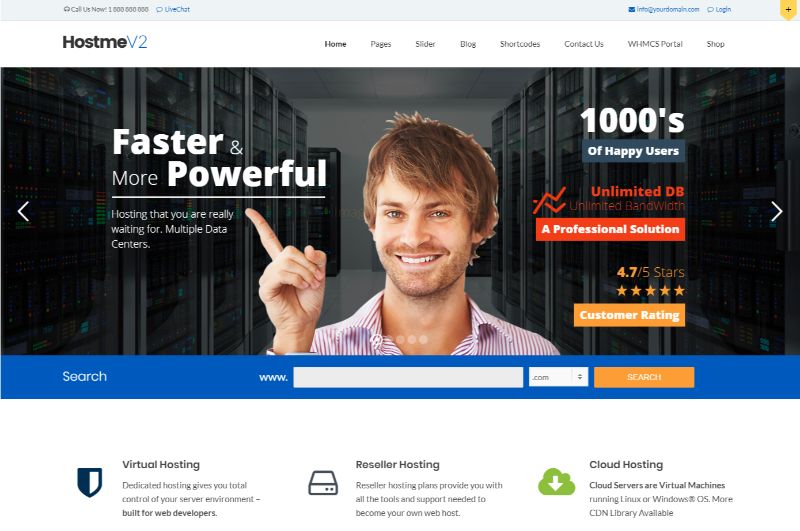 Hostme ホスティング WordPress テーマ V2