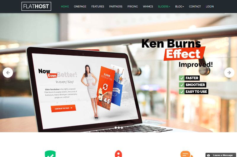 Flathost ホスティング WordPress テーマ