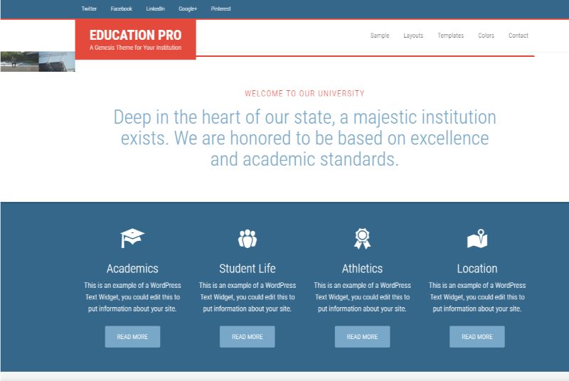Education Pro WordPress テーマ