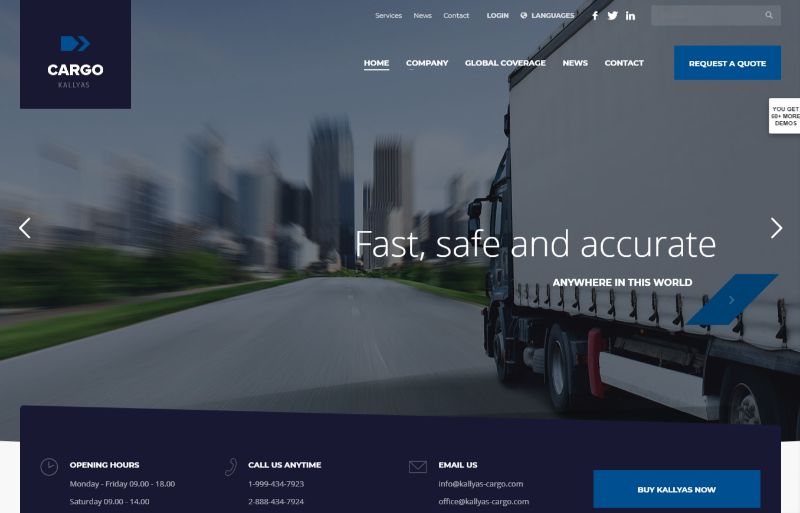 貨物物流ワードプレスのテーマ