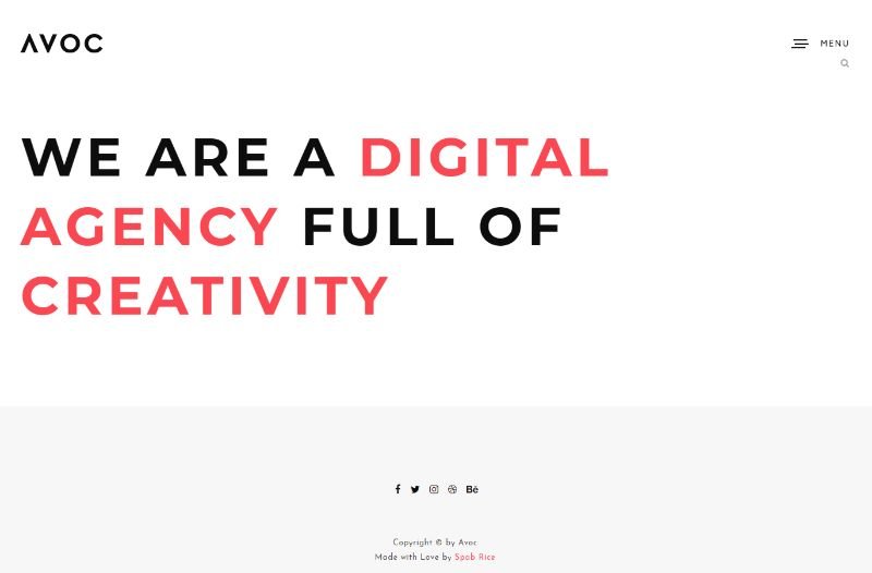 アヴォックエージェンシーのWordPressテーマ