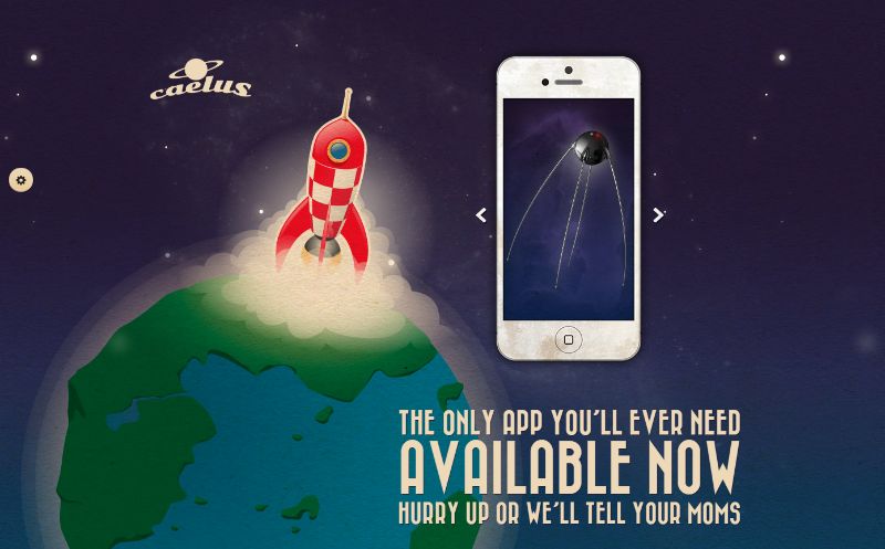 Caelus Çok Yakında WordPress Teması