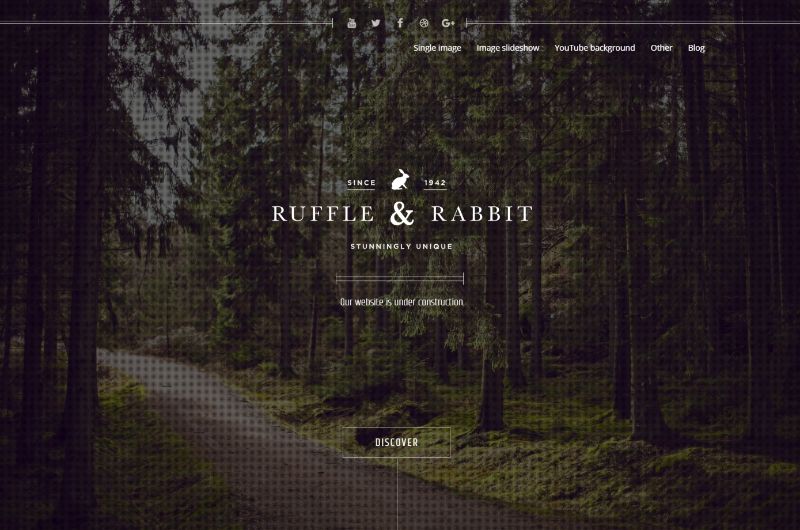 Tavşan Çok Yakında WordPress Teması