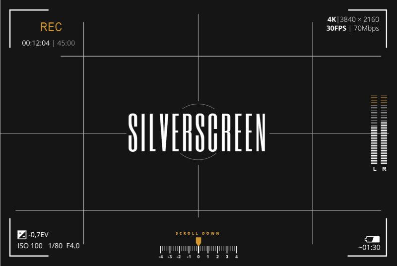 SilverScreen WordPress Tema de filme de filme