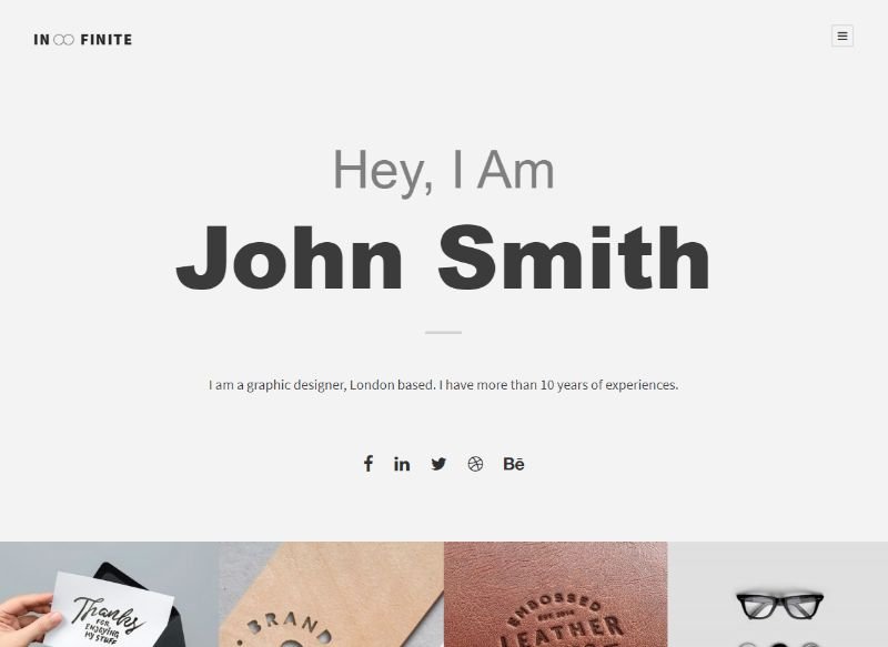 無限網格 WordPress 主題