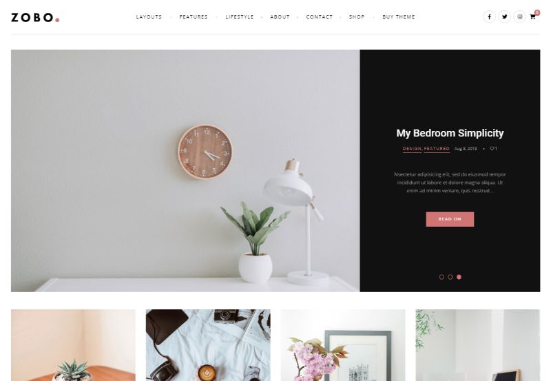 Zobo Grid WordPress 主題