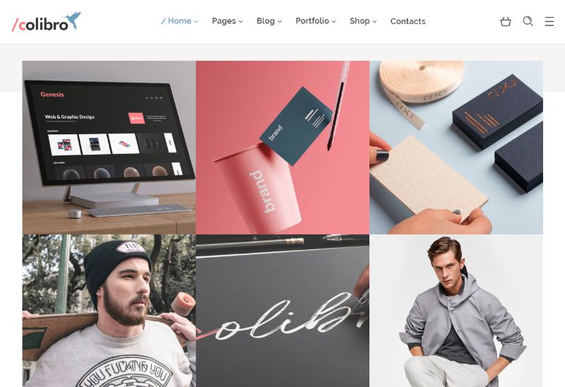 Colibro Grid WordPress 主題