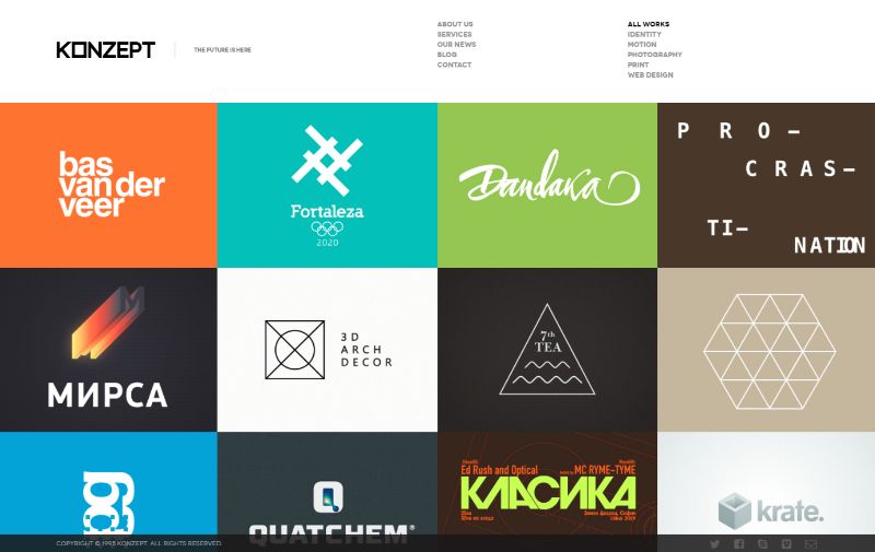 Konzept 一栏 WordPress 主题