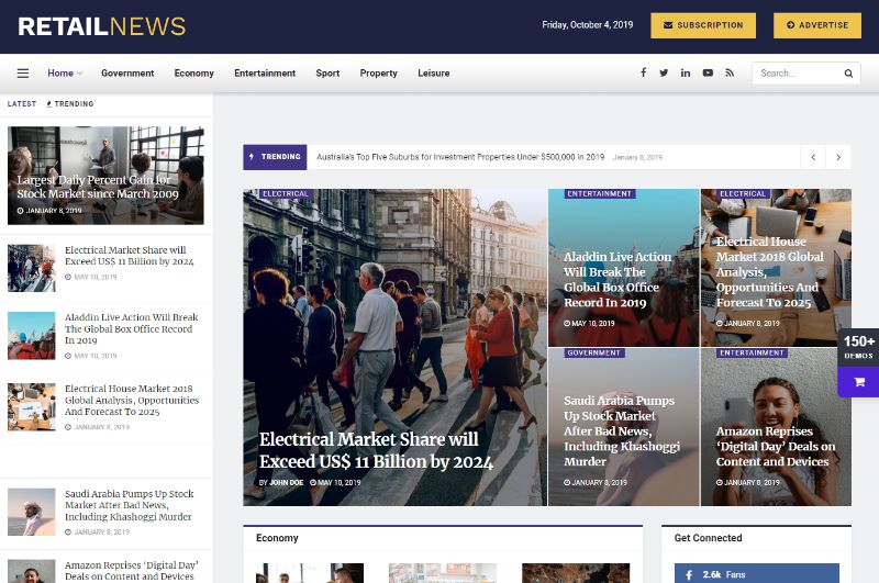 Motyw WordPress z trzema kolumnami JNews
