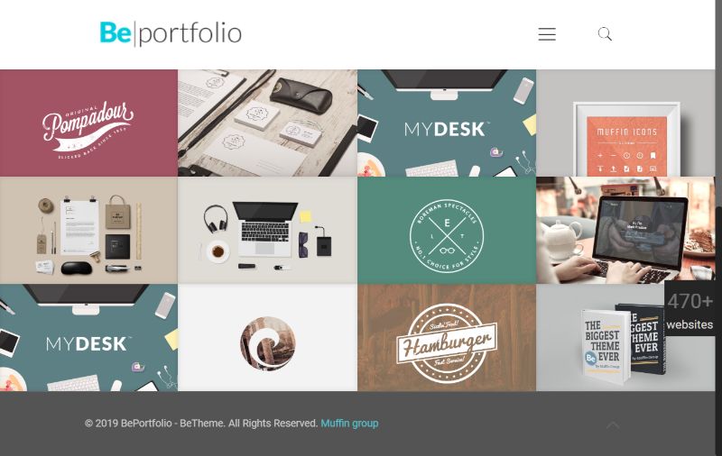 BeTheme Dört Sütun WordPress Teması