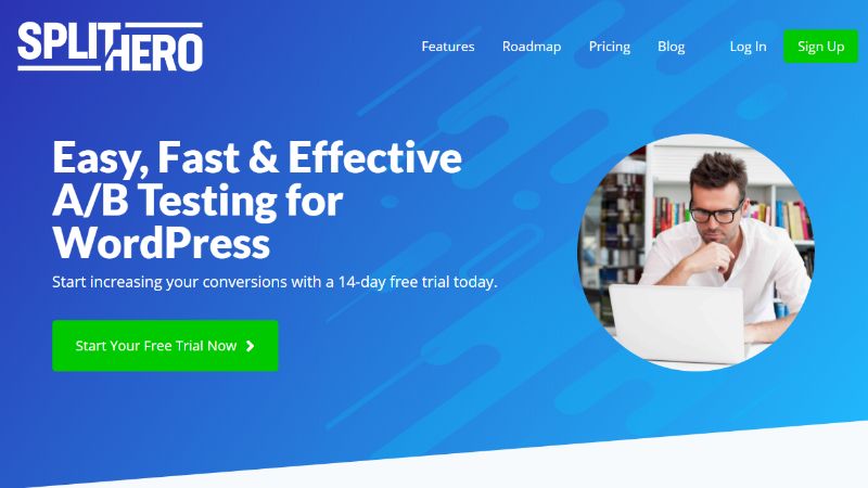 SplitHero Darmowe narzędzie do testowania AB