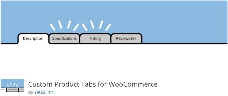 カスタム製品タブ WooCommerce プラグイン