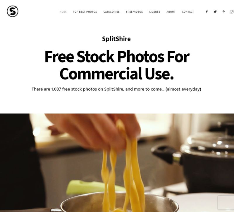 SplitShire darmowe zdjęcia stockowe