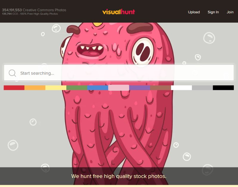 VisualHunt darmowe obrazy stockowe