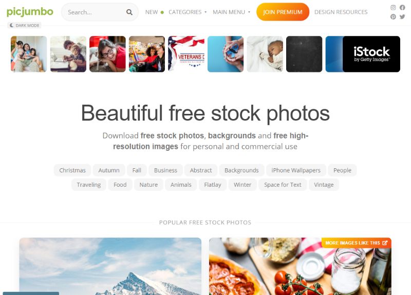 PicJumbo darmowe zdjęcia stockowe