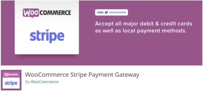 WooCommerce Stripe Payment Gateway プラグイン
