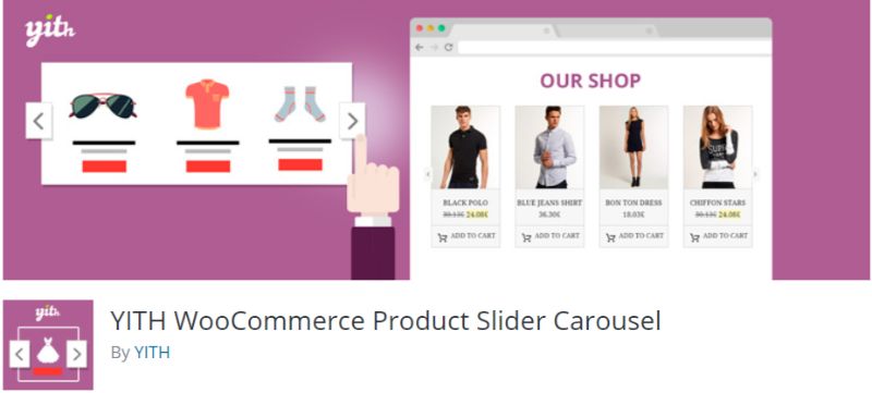 Carrusel deslizante de productos YITH WooCommerce