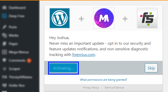 Prova dei componenti aggiuntivi principali