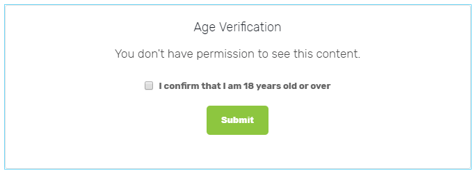 Casella di controllo Restrizioni dei componenti aggiuntivi principali