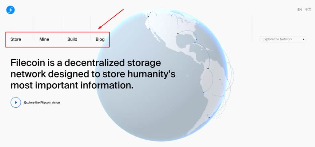 stocarea filecoin