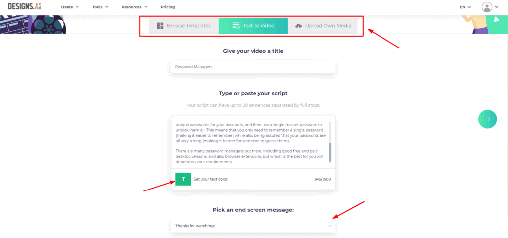 Videomaker nou proiect
