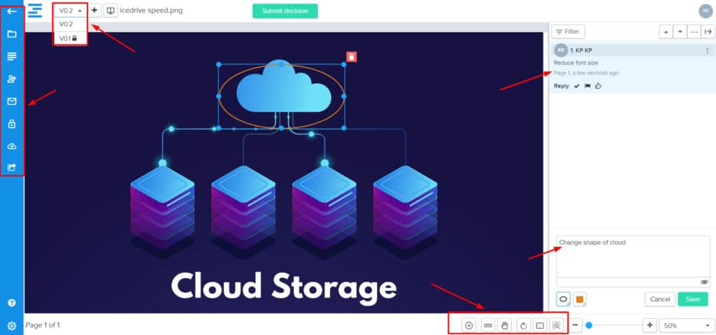 Ziflow ek açıklamaları