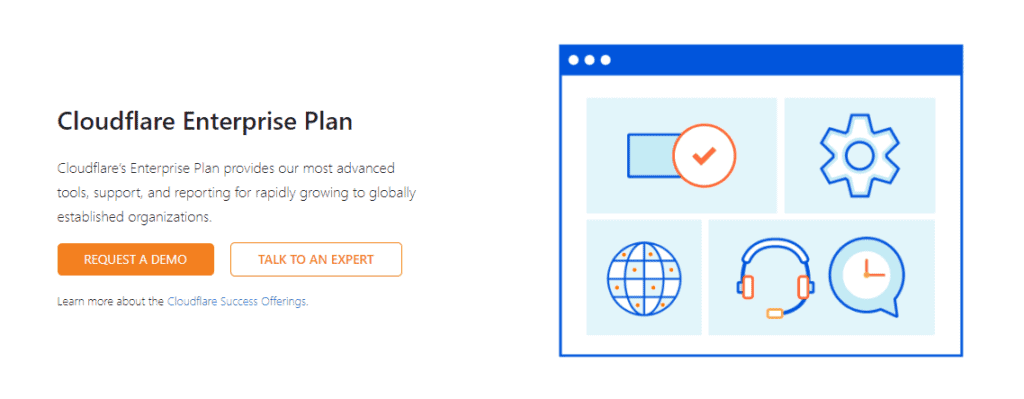 CDN aziendale di Cloudflare