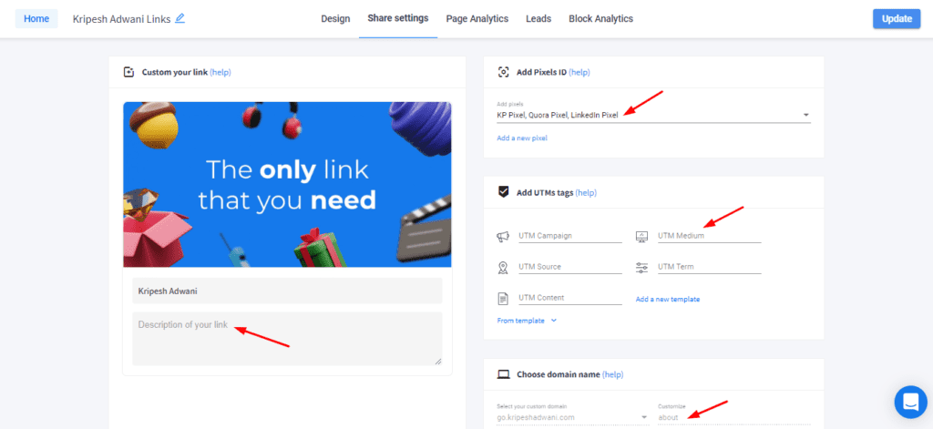 Condividi la scheda Impostazioni in Switchy
