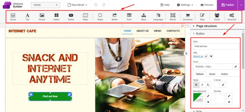 Namecheap web sitesi oluşturucu