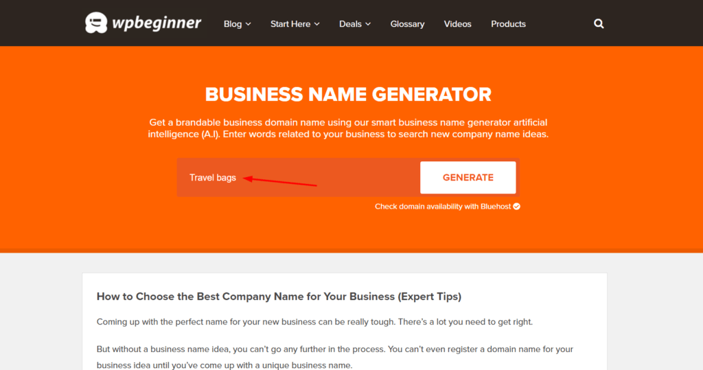 Домашняя страница WpBeginner