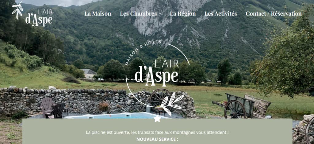 L'Air d'Aspe-Website