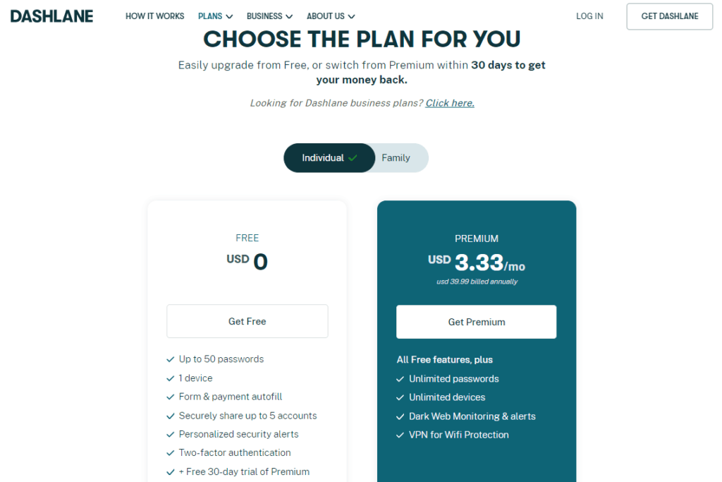 dashlane-planuri-prețuri