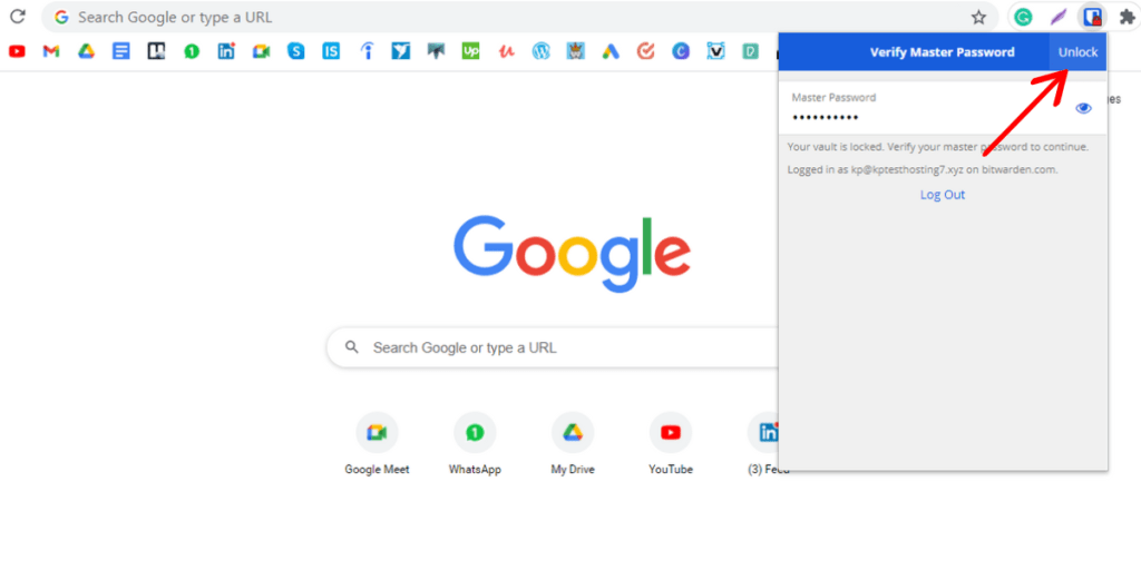 bitwarden-verify-master-parola