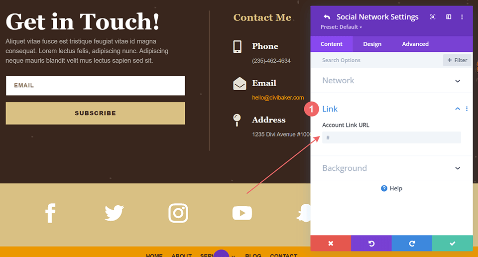 Aktualizacja linków i sieci społecznościowych w module Social Media Follow