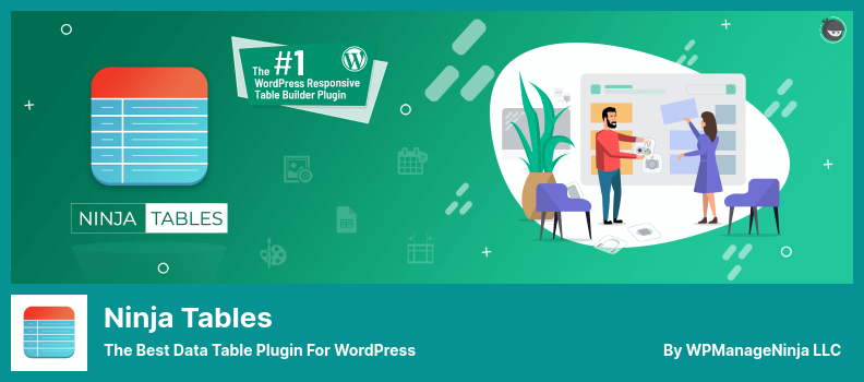 Plugin Ninja Tables - Le meilleur plugin de table de données pour WordPress