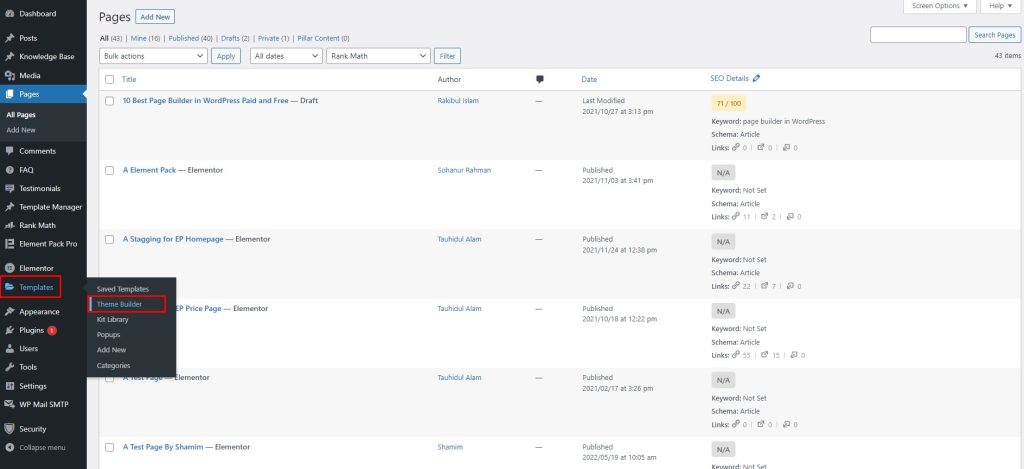 Crea un'intestazione appiccicosa in Elementor in soli 5 minuti!! 2 Create sticky header with Elementor Pro