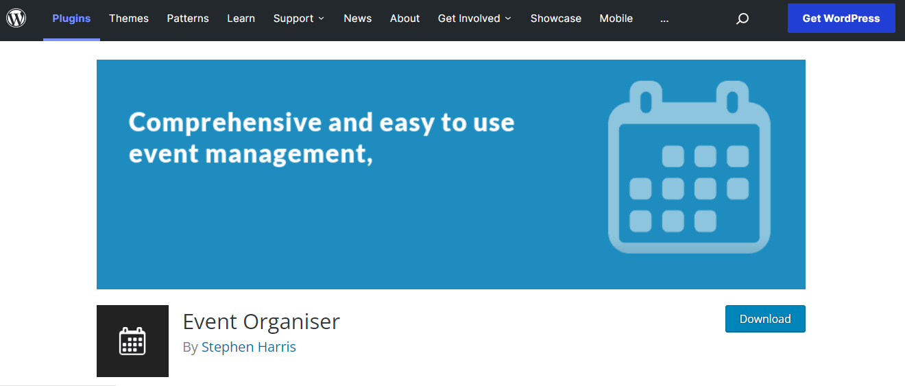 Event Organizer, ein weiteres WordPress-Plug-in für die Veranstaltungsverwaltung